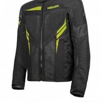 Giubbotto moto HEVIK mod. Ikaro Light WP Nero/Gial