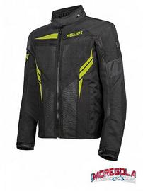 Giubbotto moto HEVIK mod. Ikaro Light WP Nero/Gial