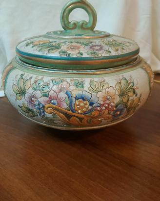 Zuppiera ceramica Deruta Gialletti originale