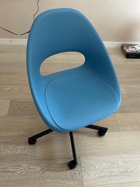 Sedia scrivania blu