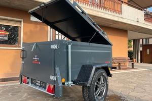 Carrello Rimorchio Auto Furgonato OFF-ROAD 4x4