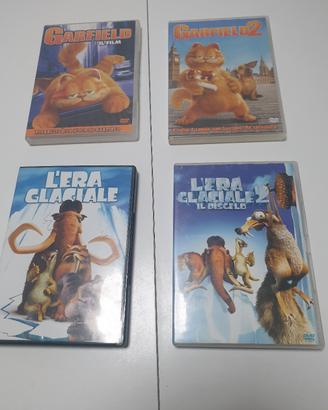 film animazione DVD l'Era Glaciale - Garfield
