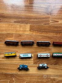 Lotto 10 Vagoni Scala N Fleischmann Lima