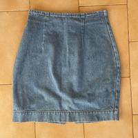 Gonna in denim Dou Dou vita alta anni 90 y2k