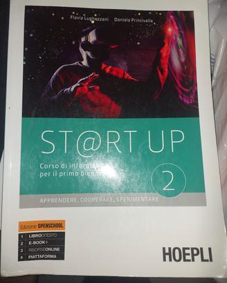libro scolastico "Start up"