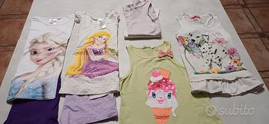 Abbigliamento bambina estate 4-6 anni 