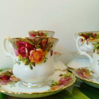 Tazzine Da Caffè Royal Albert Country Roses