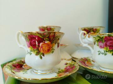 Tazzine Da Caffè Royal Albert Country Roses