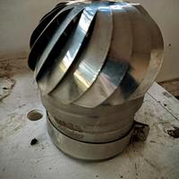 Cappa ruotante per camino