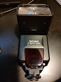 Flash Sigma EF-500 DG Super ETTL II per Canon