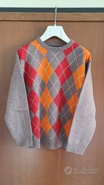 Golf bambino anni 9/10 in 80% Lambswool 