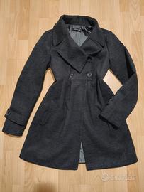 💎 Cappotto dal taglio vintage total grey Tg. S 💎