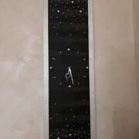 Orologio nero con strass