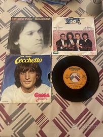 Set 4 vinili 45 giri artisti vari