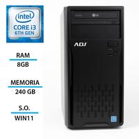 PC Fisso MSI H110M i3-6100 8GB 240SSD Win11 Pro