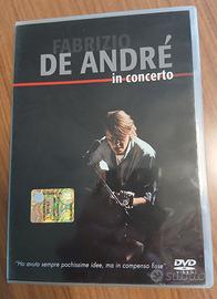 DVD "In Concerto" di Fabrizio De André (2004) Raro