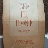Carta geografica del Levante, 1942