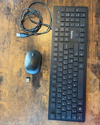 Tastiera usb e mouse Bluetooth