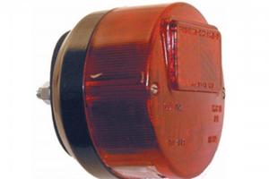 Fanalino posteriore tondo per moto epoca anni 70 e