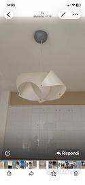 Lampadario  modello Elica  della SLAMP