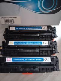 lotto 3 toner compatibili