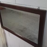 SPECCHIO INIZIO 900 IN NOCE SCURO