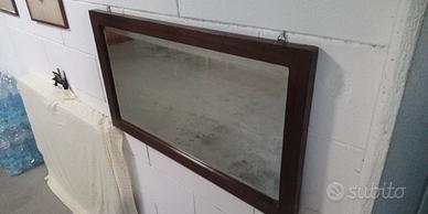 SPECCHIO INIZIO 900 IN NOCE SCURO