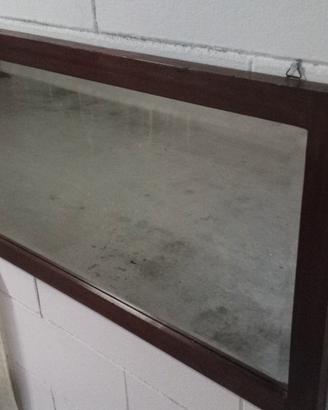 SPECCHIO INIZIO 900 IN NOCE SCURO