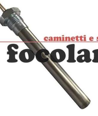 Resistenza candeletta palazzetti 12.5 mm 188mm