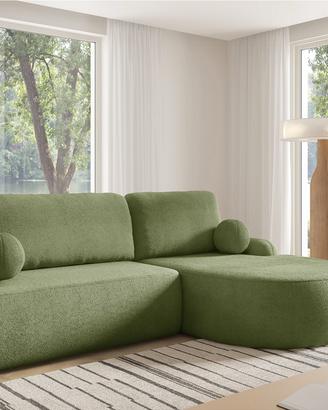 DIVANO ANGOLARE IMPERIA, OK CON CUSCINI TONDI!