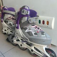 Pattini a rottelle in linea