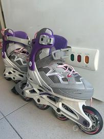 Pattini a rottelle in linea