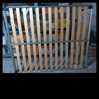 rete matrimoniale con doghe 