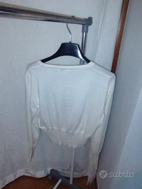 maglioncino coprispalle colore bianco 