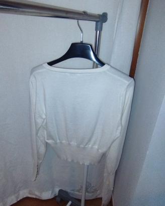 maglioncino coprispalle colore bianco 