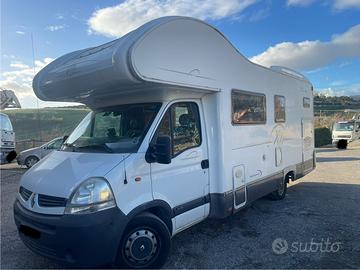 Camper mansardato 6 posti 3000