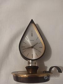 Sveglia Vintage Swiza Swiss Made Goccia in Ottone