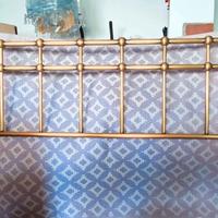 Letto matrimoniale in ottone