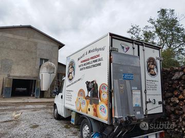 Fiat Ducato con cella frigo e rampa idraulica