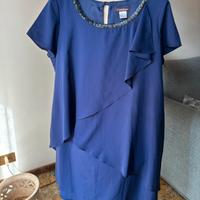 Vestito da donna blu XL