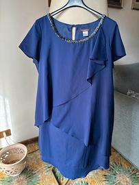 Vestito da donna blu XL