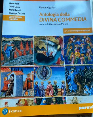 Libri scolastici: antologia divina commedia