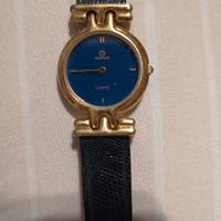 Orologio da polso a quarzo Gabrix placcato in oro 