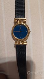 Orologio da polso a quarzo Gabrix placcato in oro 