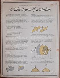 Costruisci il tuo astrolabio. 
