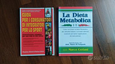 DUE LIBRI ARGOMENTO ALIMENTAZIONE/INTEGRAZIONE