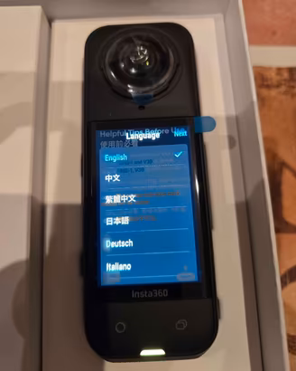 insta 360 x5 nuova