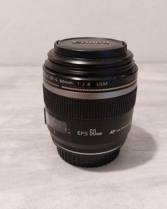 Canon obbiettivo macro Ef-S  60 2.8