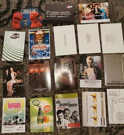 Promocard (cartoline pubblicitarie) varie anni '00