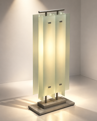 Lampada piantana architettonica vintage fine '90